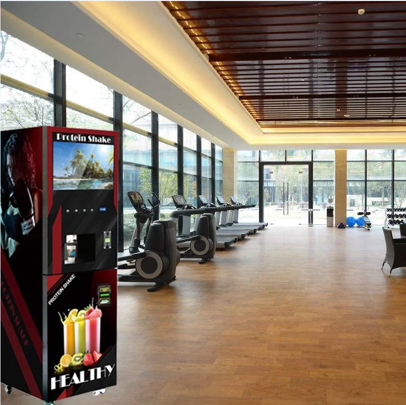 Touch Screen Protein Shakes Vending Machine Gym Sport 21.5′′ LCD Touch Screen