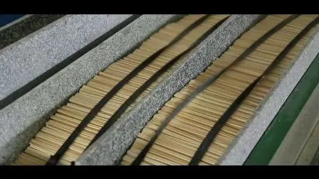 당을 위한 뜨거운 처분할 수 있는 대나무 칼붙이 고정되는 대나무 포크